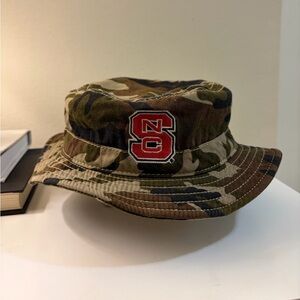 Camouflage NCSU Youth Bucket Hat